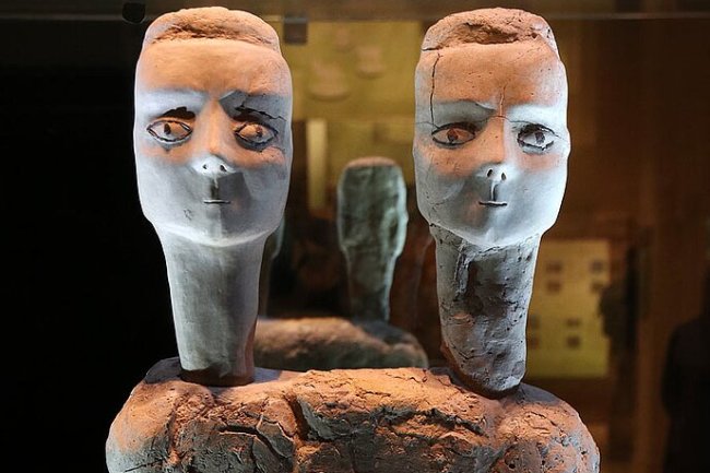 The mystery of the Ain Ghazal statues that Google celebrates today