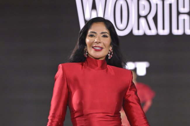 Mona Zaki... model at Paris Fashion Week