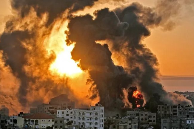 Israel bombed three hospitals and a number of ambulances in the Gaza Strip