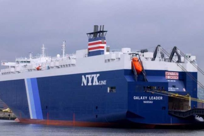 The Houthis control an Israeli ship