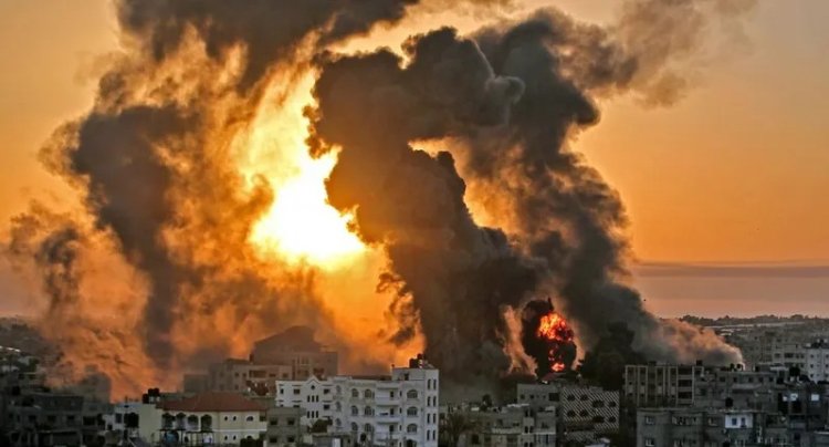 Israel bombed three hospitals and a number of ambulances in the Gaza Strip