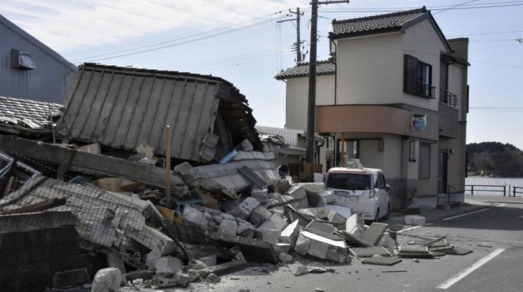 An earthquake struck Japan today... with a magnitude of 3.7