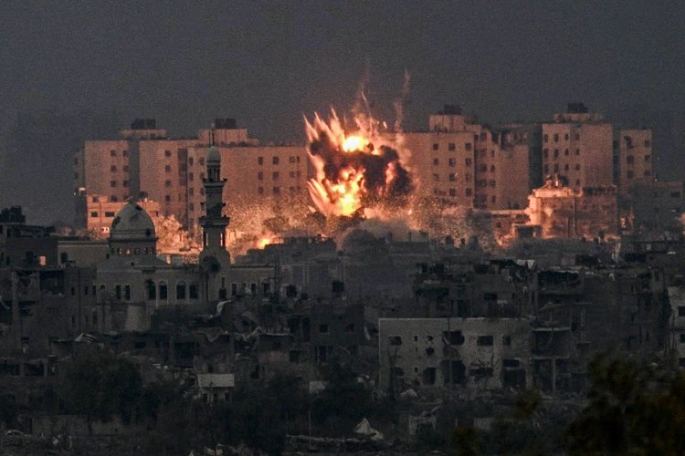 The bombing of Gaza exceeded the number of raids in the first two years of World War II