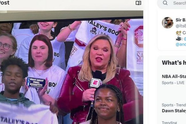 Pearl Moore's Legacy  Viral ESPN Screenshot