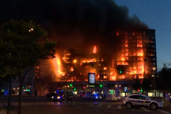 Tragic Fire in Valencia: Deadly Blaze Engulfs Residential Towers, Multiple Fatalities Reported