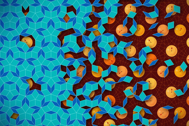 Penrose Tilings and Quantum Error Correction