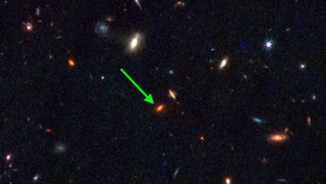 Galaxy Found by James Webb Challenges Cosmological Theories