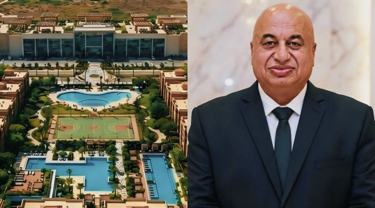 Sedi Salman puts Safaga on the world tourism map... and Major General Sherif El-Qadi congratulates Emad Salman on the largest residential hotel project in the Red Sea.