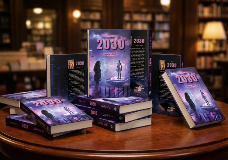 The novel "2030" by author Ahlam Ibrahim has been released… a bold literary vision of humanity's future in the age of AI.