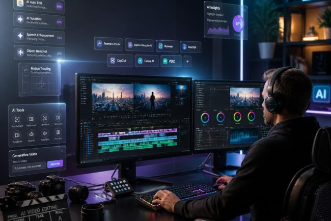 Best AI Video Editing Software in 2026: Top AI Editors Compared for Creators & Businesses