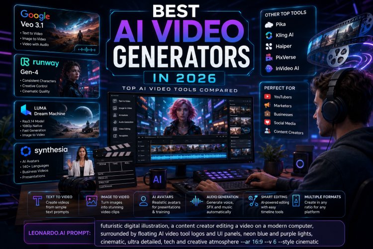Best AI Video Generators in 2026: 10 AI Video Tools Compared