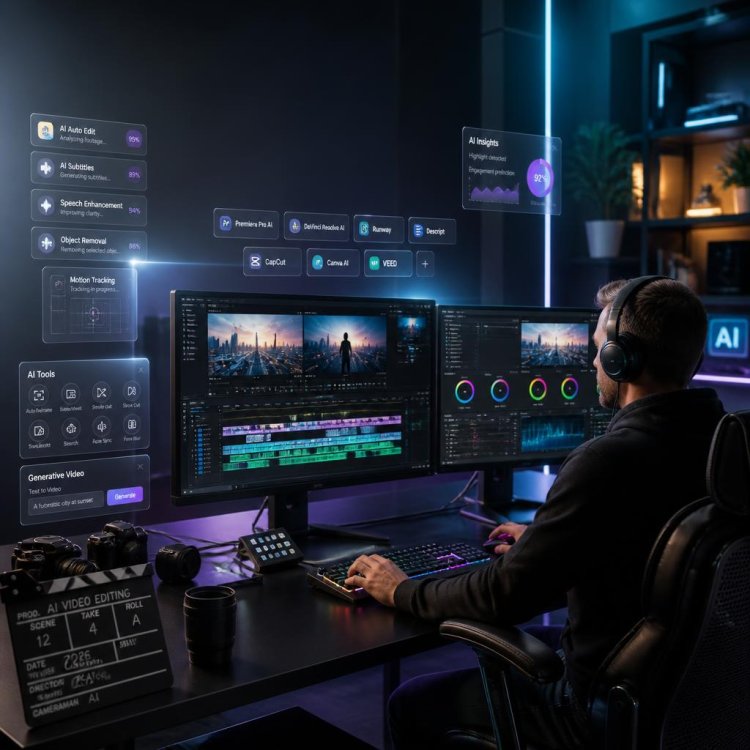 Best AI Video Editing Software in 2026: Top AI Editors Compared for Creators & Businesses